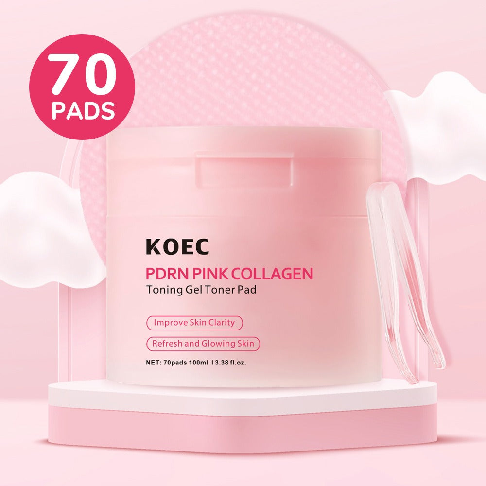 PDRN Pink Collagen Toner Pad